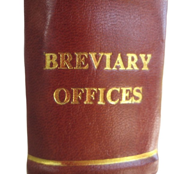 Breviary Offices from Lauds to Compline Inclusive Reprint of 1880 Edition HC - Picture 2 of 11